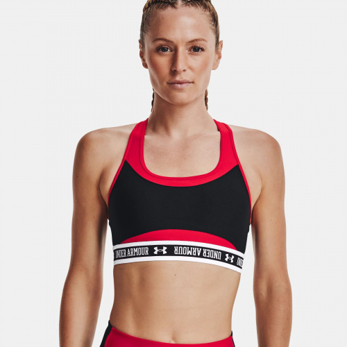 Clothing - Under Armour Armour Mid Crossback Block Sports Bra | Fitness 